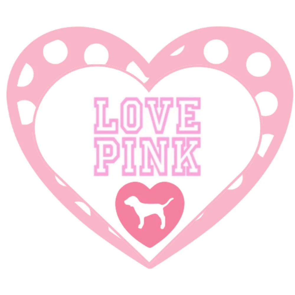 120 Pink Thank you stickers